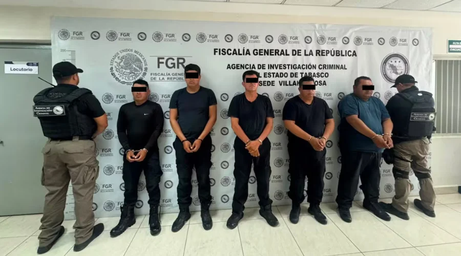 FGR detiene a 6 policías de Tabasco por presunto secuestro