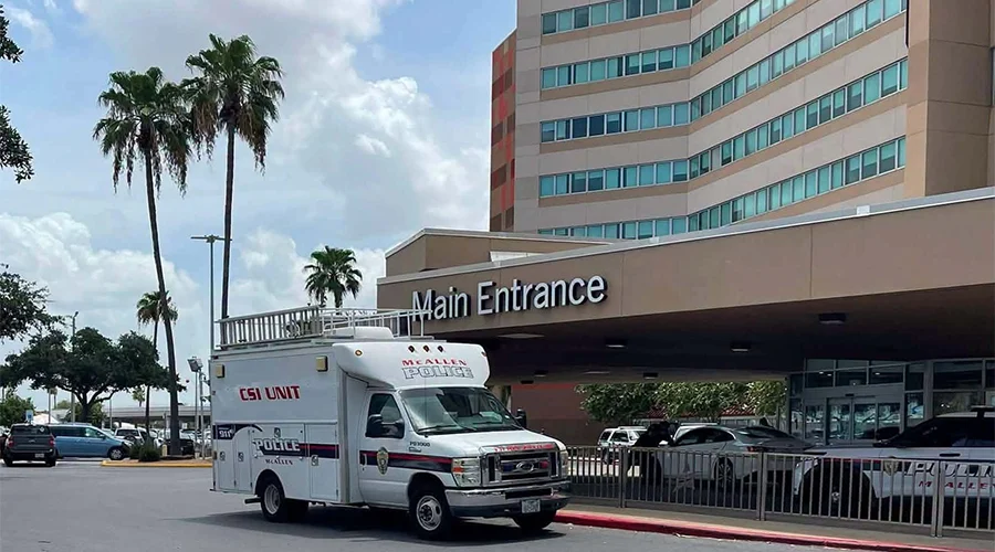 Tiroteo en San Juan: Alerta por un herido en estacionamiento de HEB 1 HOSPITAL MCALLEN 2b