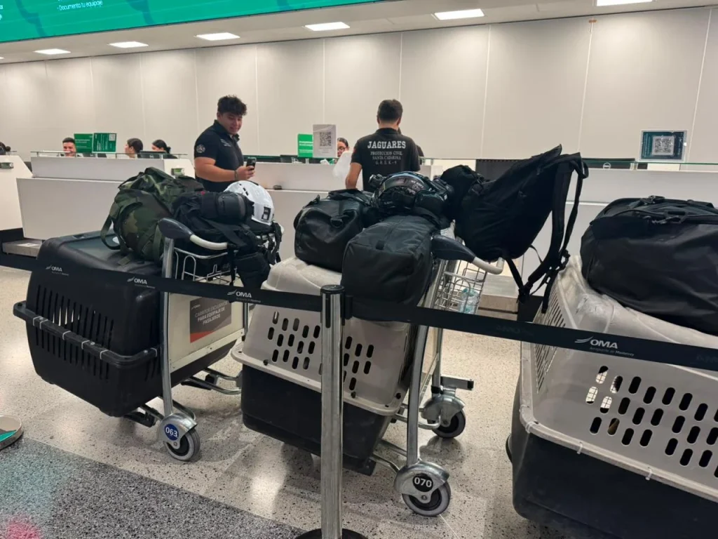 Viaja unidad K9 Jaguares para participar en labores de búsqueda y rescate 1 K9 JAGUARES VENEZUELA 4