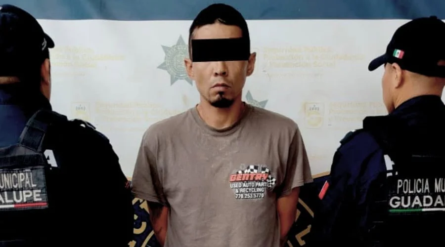 Cae el ladrón serial de tiendas en Guadalupe 1 LADRON 22kk