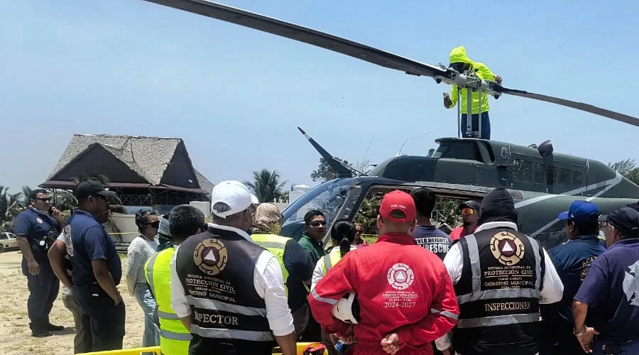 Madero prepara cuerpos de emergencia con capacitación en operaciones de helicópteros 1 MADERO 22