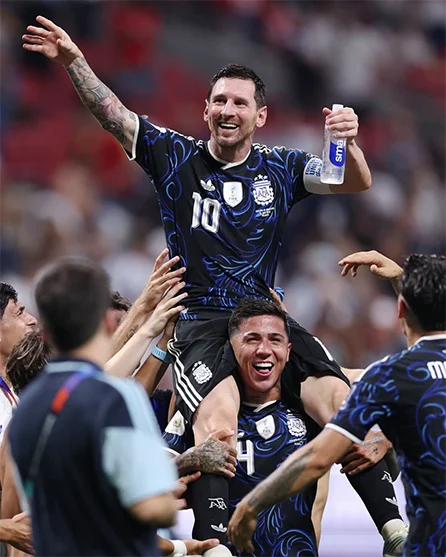 El modelo de competencia de un equipo inolvidable 1 MESSI 89