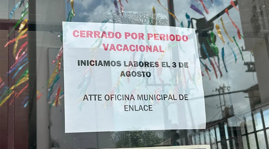 Cierra Oficina de Enlace de la SRE por periodo vacacional en Reynosa 1 OFICINA 2bb