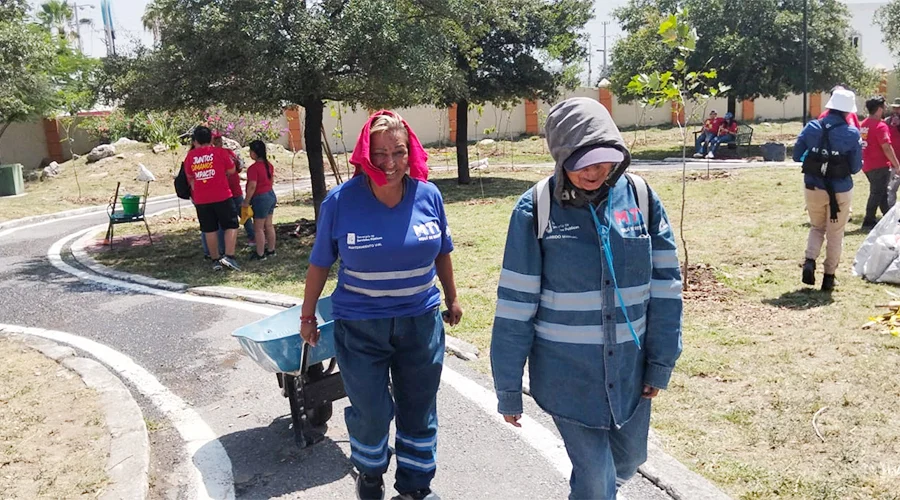 Realiza Gobierno de Monterrey jornada de forestación en Parque Cumbres Elite 1 PARQUE MTY 22bb