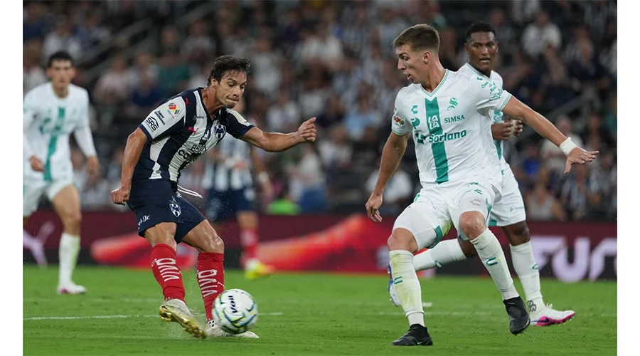 Rayados se impone a Santos 3-2 en el BBVA 6 RAYADOS 8ggg