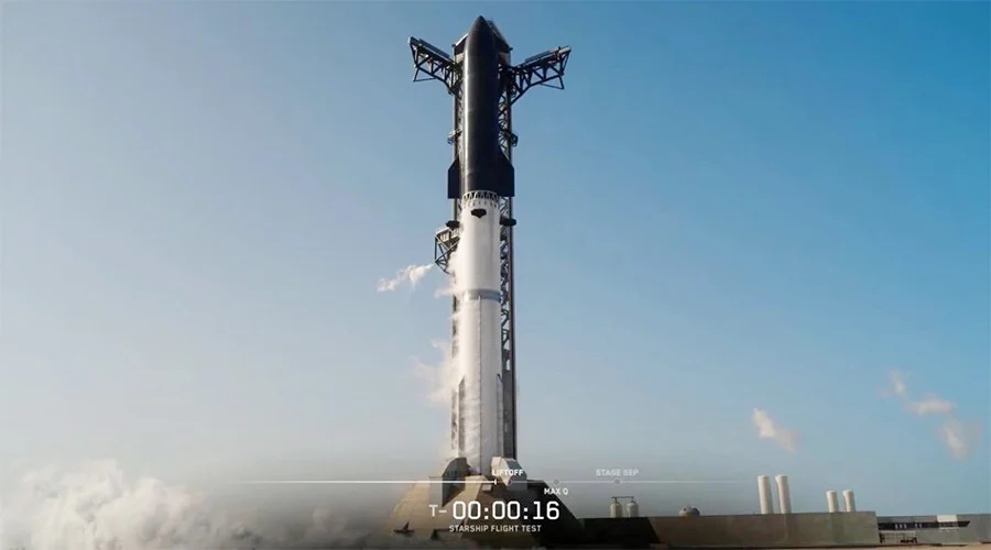 Despega cohete Starship; ya se encuentra en el espacio 1 STARSHIP 1aaa