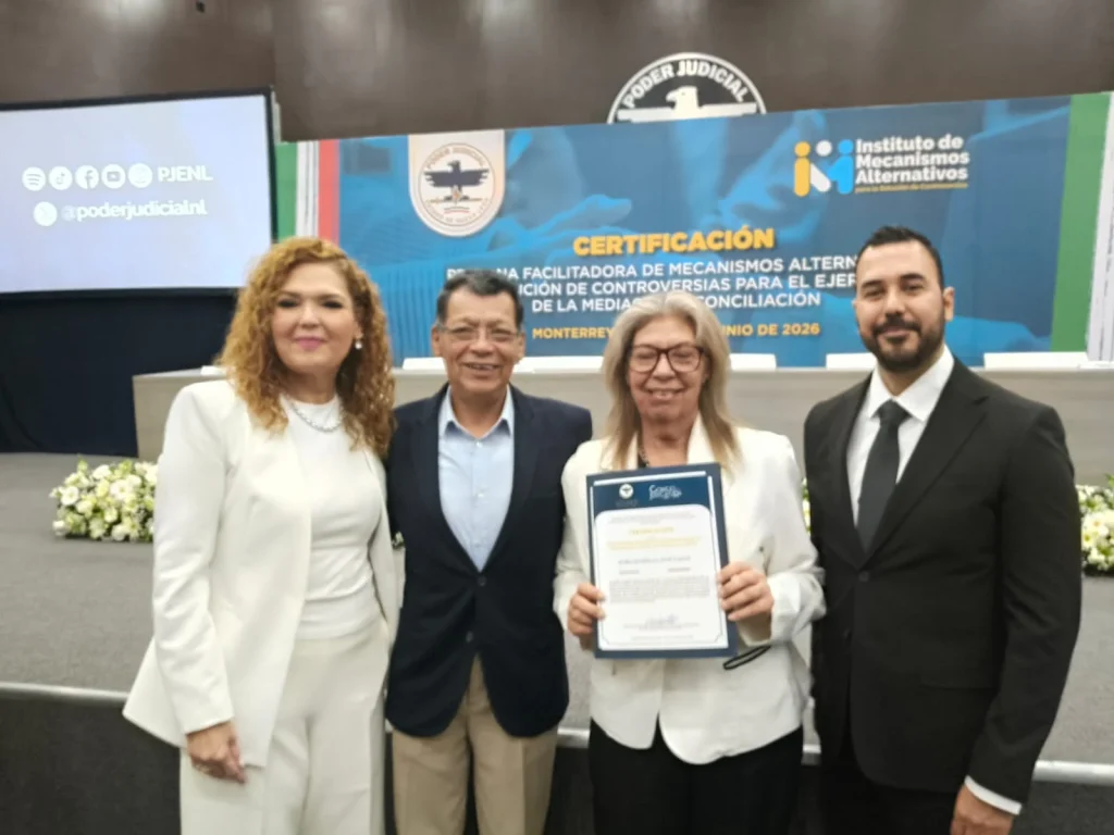 Obtienen funcionarios de Monterrey Certificado Nacional en Mediación y Conciliación 1 WhatsApp Image 2026 07 09 at 3.26.29 PM 1