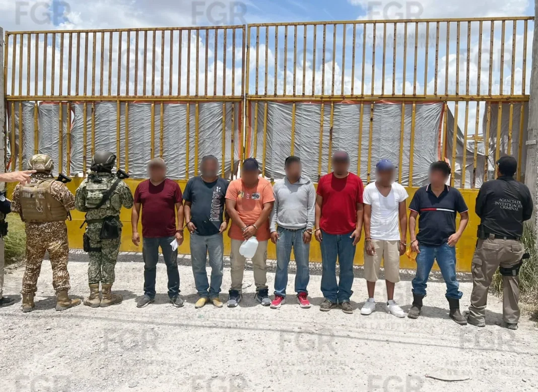 almacenamiento-ilicito-de-hidrocarburo-fgr Operativo de la FGR por almacenamiento ilícito de hidrocarburo en Matamoros Tamaulipas.