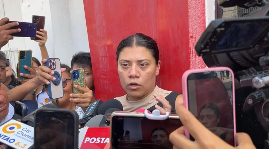 caso-dafne-quintos-protesta-fennam Madre encabeza manifestación en Reynosa por el caso Dafne Quintos.