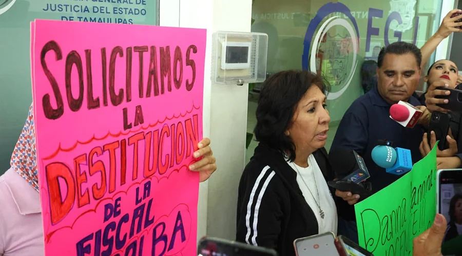 caso-yanina-n-protesta-altamira Manifestación pacífica de familiares por el caso Yanina N en Altamira.
