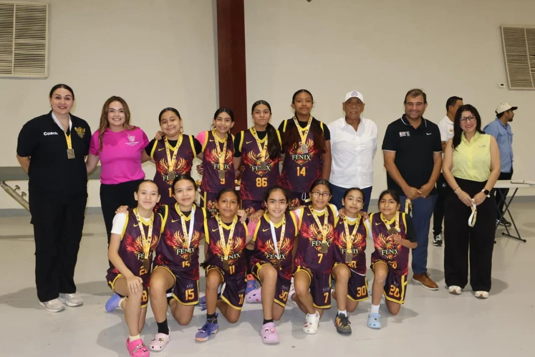 festival-nacional-de-minibasket-ciudad-madero Niños participantes en el Festival Nacional de Minibasket en Ciudad Madero.