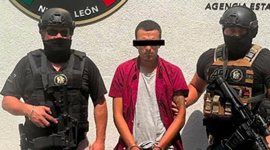 Acreditan a sujeto por homicidio en Ciénega de Flores de 5 personas 1 homicidio en cienega detencion00