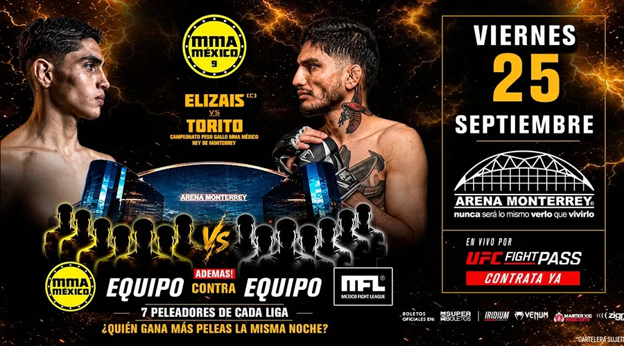 mma-mexico-arena-monterrey Anuncio de la llegada de MMA México a la Arena Monterrey.