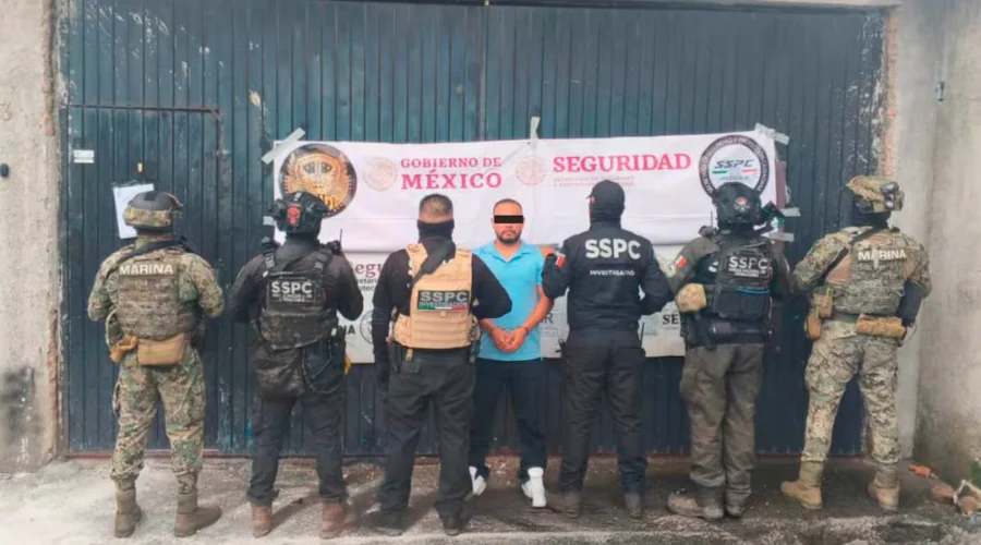 operativo-y-detencion-en-nayarit Fuerzas federales resguardan la zona tras ejecutarse una importante detención en Nayarit de integrantes del crimen organizado.