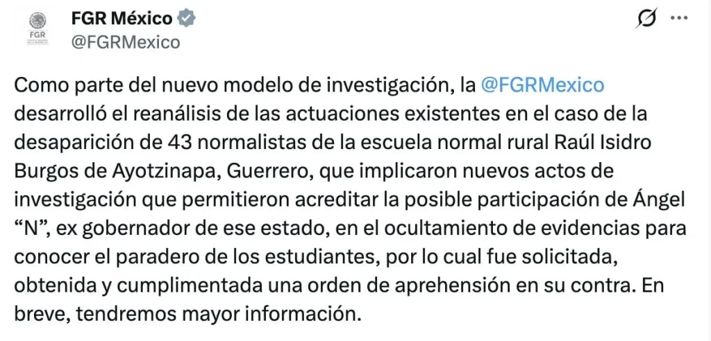 Detienen a Ángel Aguirre, exgobernador de Guerrero por caso Ayotzinapa 1 4a13db92 bcb1 416b 88de f72514222517