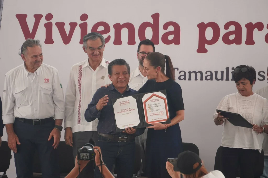 Claudia Sheinbaum entrega Viviendas para el Bienestar y anuncia impulso a trabajadores en Reynosa 4 773469012 1371323461876390 666258233373174991 n