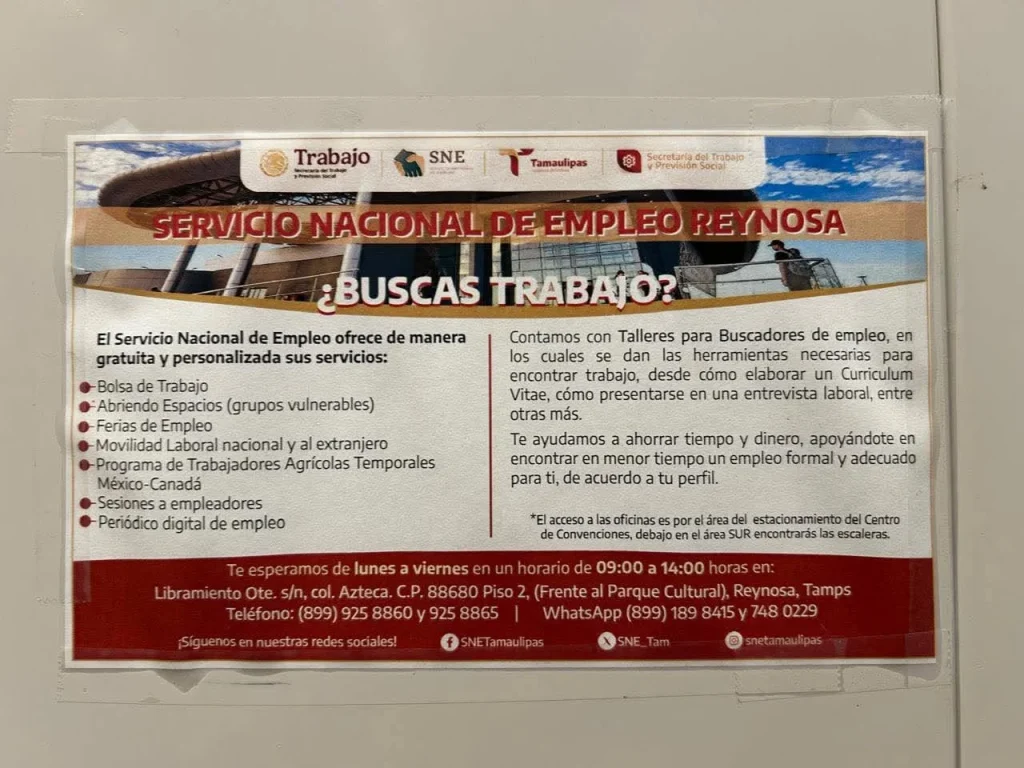 Promueve SNE más de 200 vacantes en Reynosa 3 776200093 1321931326422573 7302969201544701703 n