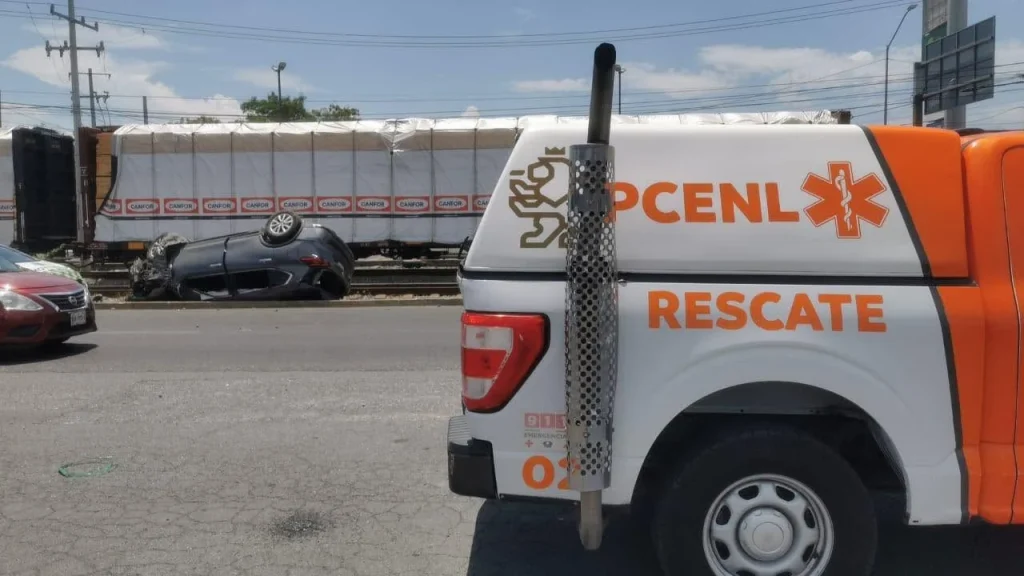 Dos accidentes con trenes movilizan a cuerpos de auxilio en Monterrey y San Nicolás 1 778339542 2596240817499349 8569547615254631374 n