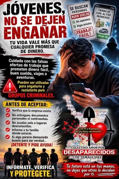 Jóvenes escapan de presunto reclutamiento forzado y son rescatados en Tamaulipas 1 778935660 1747839306244885 4764243274247021999 n