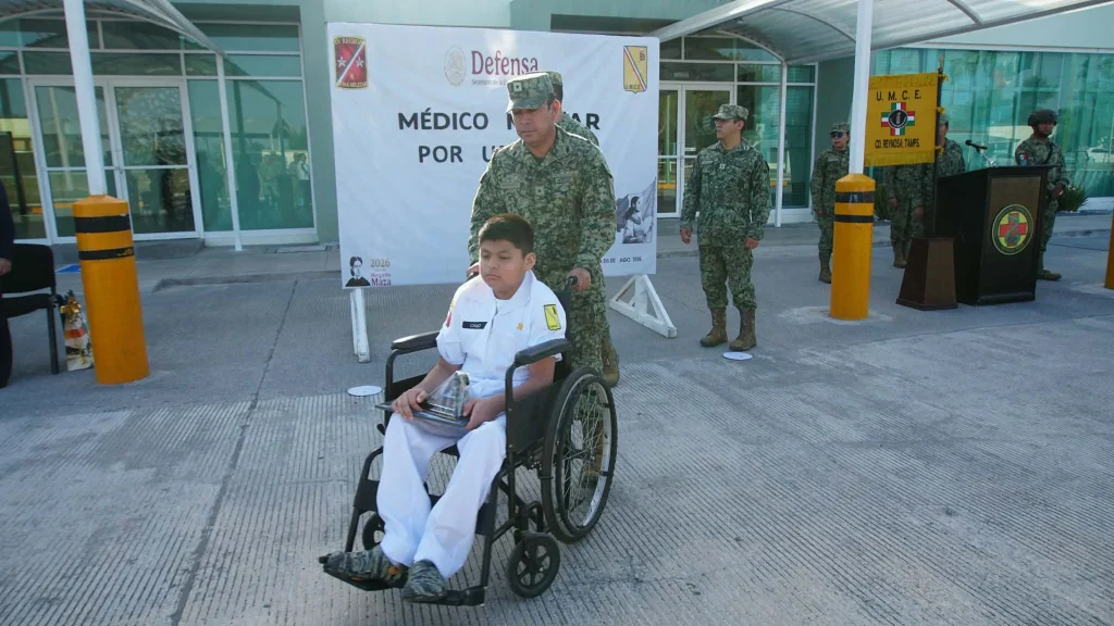Giovanni Alexis cumple es médico militar por un día en Reynosa 1 782298178 1390719626528591 1509195643821807131 n