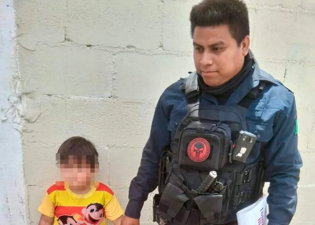 Resguarda Policía de Guadalupe a niño localizado sin compañía 1 784842965 2300762077335999 2480719340488788261 n