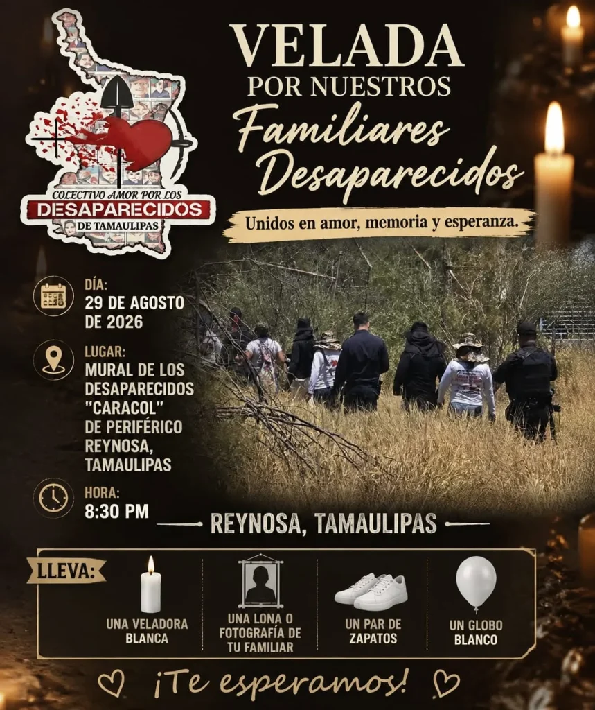 Convoca colectivo a velada y manifestación pacífica en honor a los desaparecidos 3 786888503 1065091439638615 6363290419108651464 n