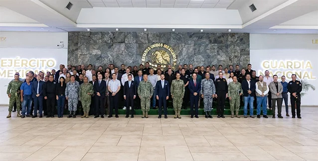 Reconocen a Nuevo León por su coordinación para reducir delitos 1 GUARDIA NACIONAL 45as