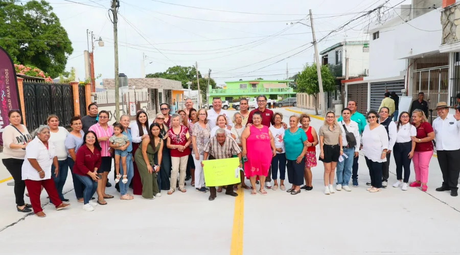 Gobierno de Madero entrega dos nuevas vialidades