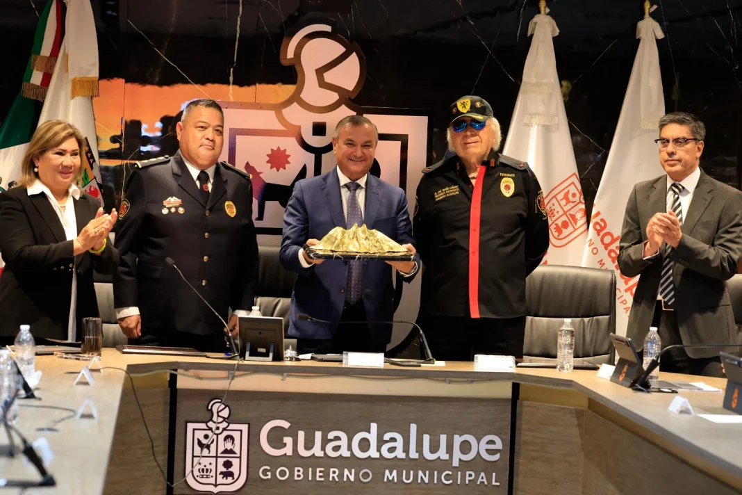 Guadalupe_reconocimiento Reconoce Guadalupe trayectoria de José Treviño Cañamar
