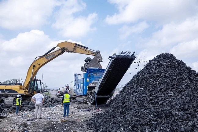 Matamoros rebasa las 80 mil llantas trituradas para proteger medio ambiente 1 LLANTAS 2bbb