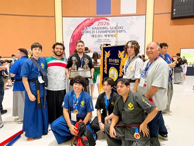 Ocho tamaulipecos conquistan el primer título mundial de Haidong Gumdo en Corea 1 TORENO 22bb