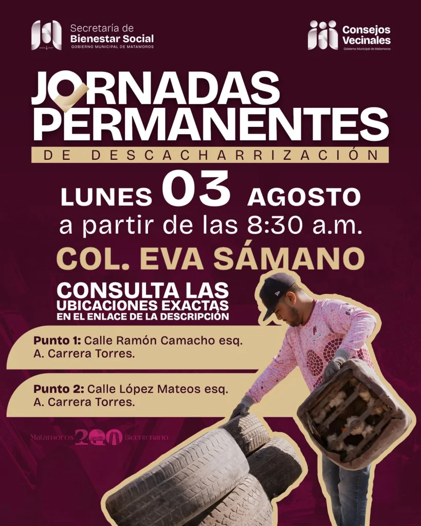 Actividades en Matamoros: 7 eventos imperdibles de la agenda municipal 6 WhatsApp Image 2026 08 02 at 4.17.31 PM 5