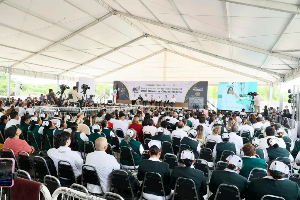 Encabeza Sheinbaum inauguración de nuevo Hospital General Imss Bienestar de Madero 3 af3fc017 8a03 452b 95c6 5b3a064d530c