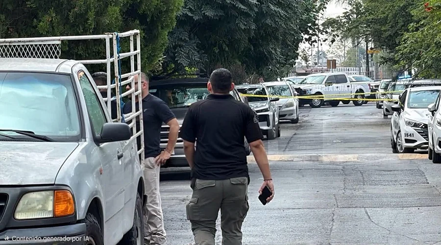 asesinan-a-adolescente-san-nicolas Elementos de seguridad resguardan la zona donde asesinan a adolescente en San Nicolás.