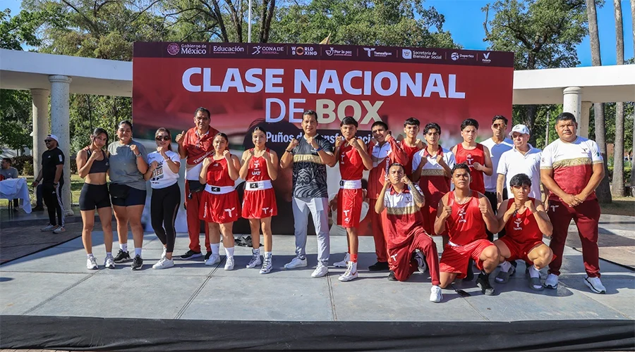 clase-nacional-de-boxeo-tamaulipas Participantes en la clasw nacional de boxeo realizada en Tamaulipas.