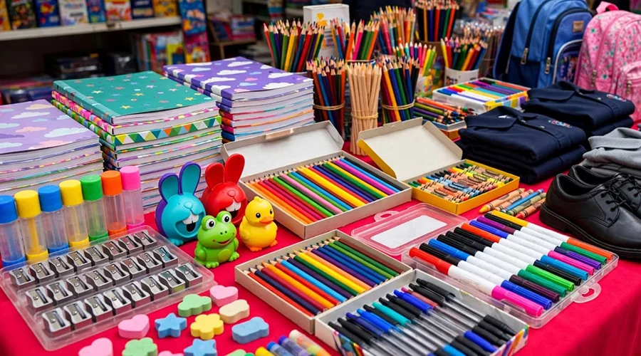 derrama-regreso-a-clases Compras de útiles y suministros escolares ante el próximo regreso a clases.