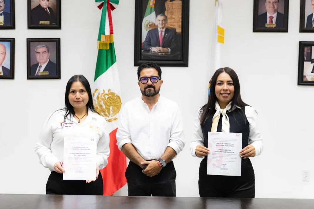 diaz_ordaz Toman protesta a nuevos funcionarios en Díaz Ordaz