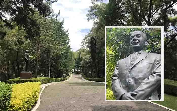 Aún no se repone estatua caída del ex Presidente Felipe Calderón (VIDEO) 1 estatua felipe