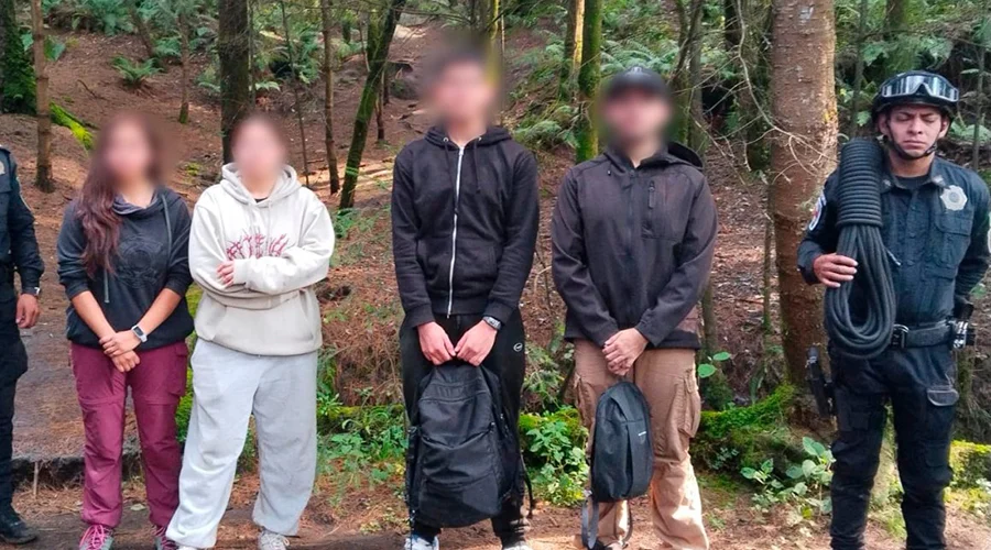 estudiantes-extraviados-los-dinamos Operativo para auxiliar a los estudiantes extraviados en el parque Los Dinamos.