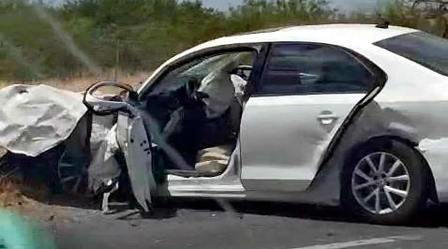 fuerte-accidente-reynosa-san-fernando Autoridades atienden un fuerte accidente registrado en la carretera Reynosa-San Fernando