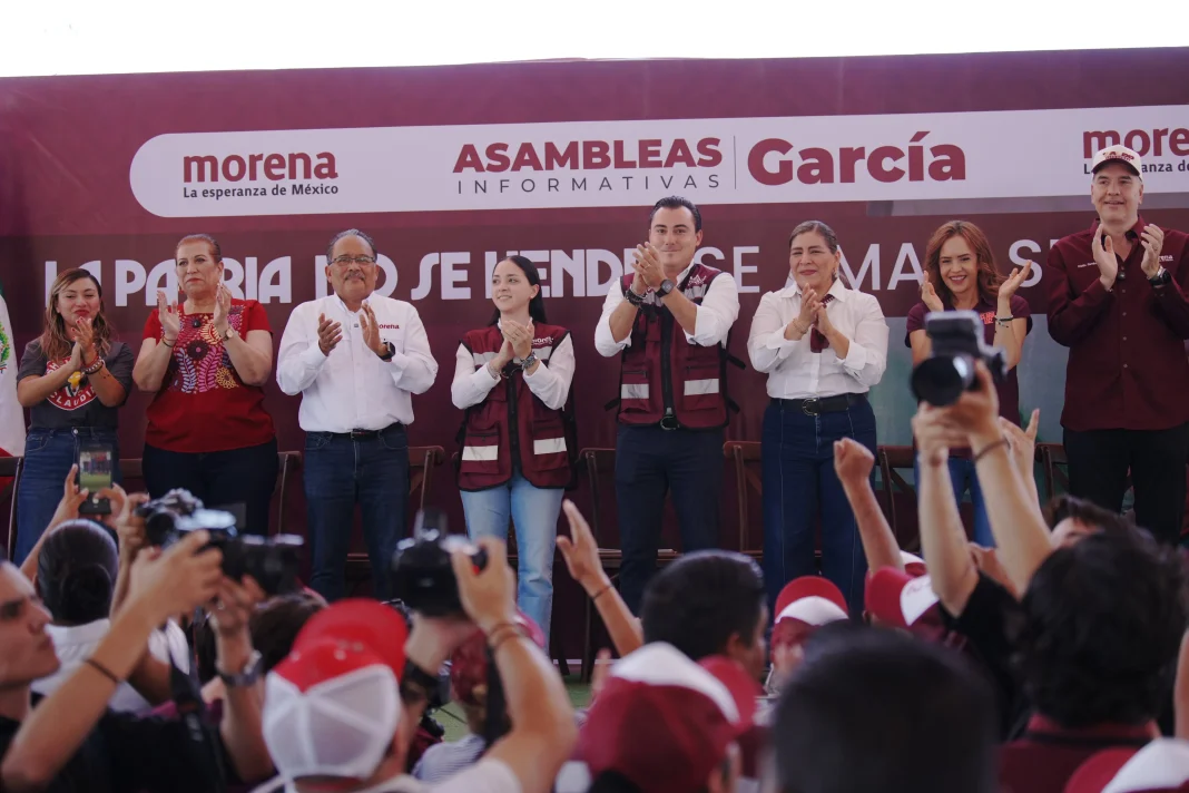 garcia_morena_1 Más de 4 mil personas participan en García en asamblea por la transformación y la soberanía nacional