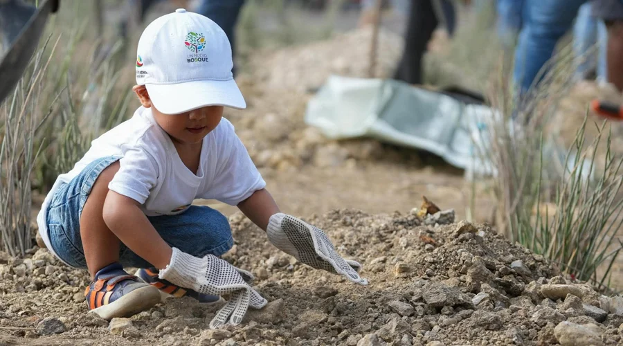 Heineken México suma esfuerzos para reforestar el Parque del Agua 5 Voluntarios de Heineken México participan en la reforestación del Parque del Agua