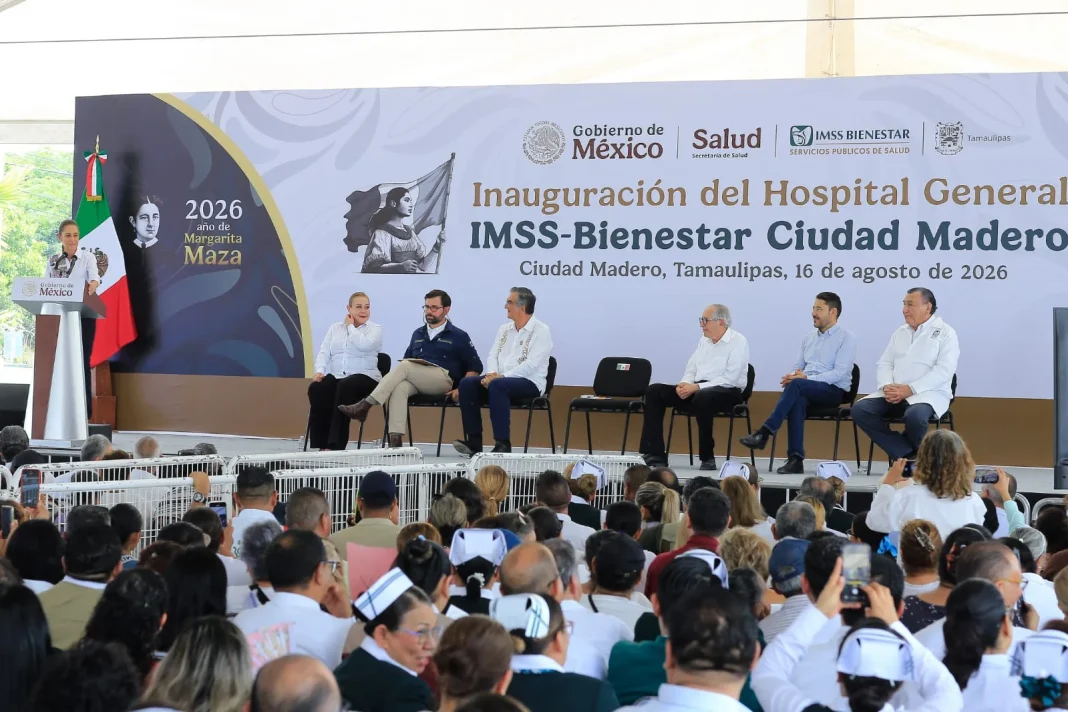 hospital_cd_madero_3 Inaugura Claudia Sheinbaum Hospital General de Ciudad Madero; brindará atención médica para 538 mil personas