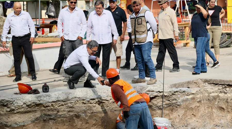 Anuncian más recursos para infraestructura para Ciudad Madero 1 Obras y proyectos de infraestructura para Ciudad Madero supervisados por autoridades