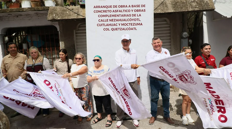 Transforma Ciudad Madero infraestructura urbana 6 Obras para transformar la infraestructura urbana en calles de Ciudad Madero