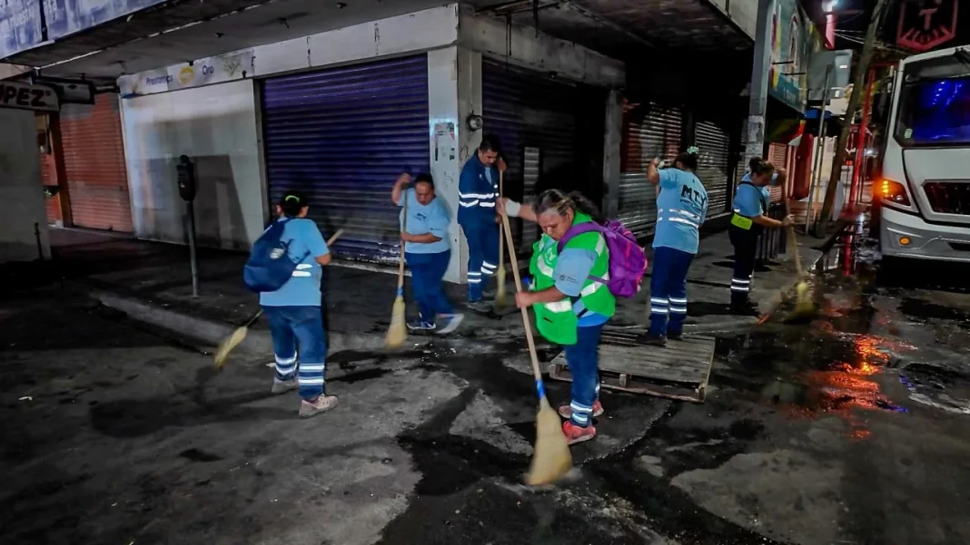 monterrey_limpieza Fortalece Monterrey operativo de limpieza en Mesón Estrella
