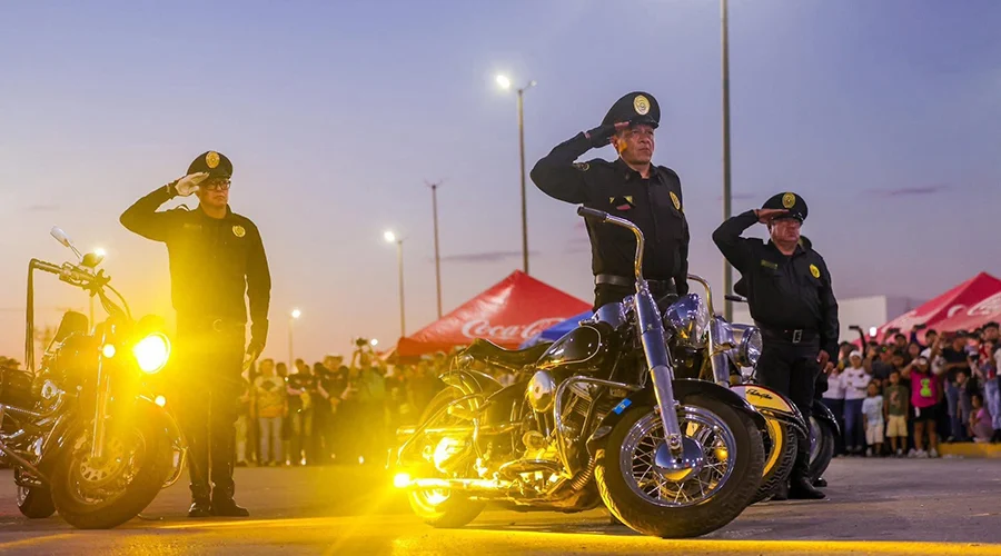 motofest-internacional-reynosa Motociclistas reunidos para participar en el Motofest Internacional en Reynosa.