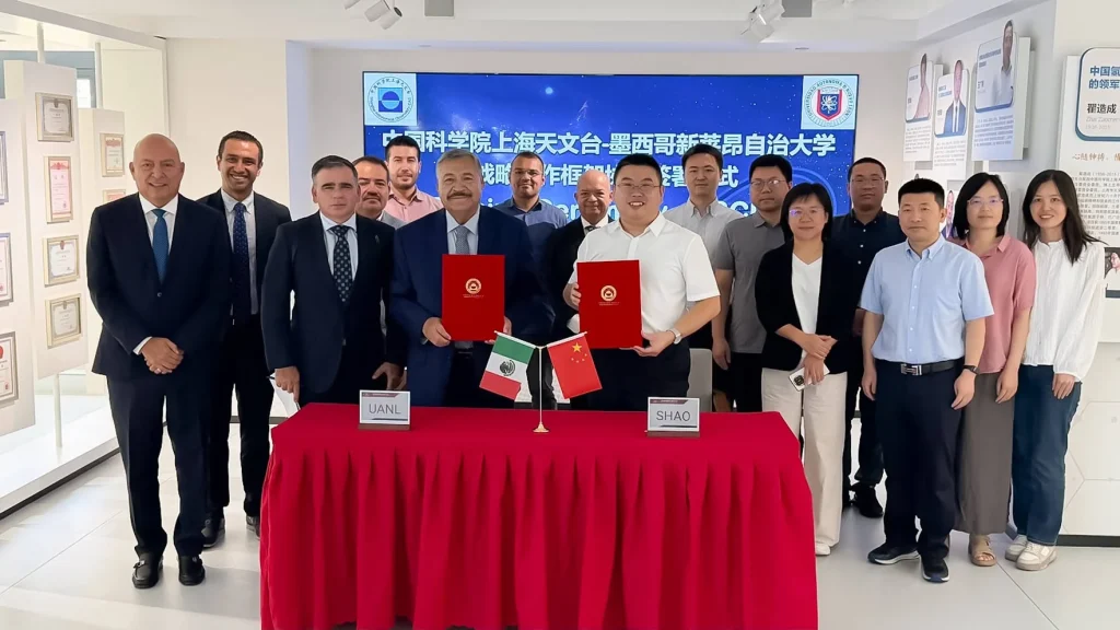 Fortalece UANL colaboración con observatorio astronómico de Shanghái 2 observatorio astronomico de shangai uanl 10