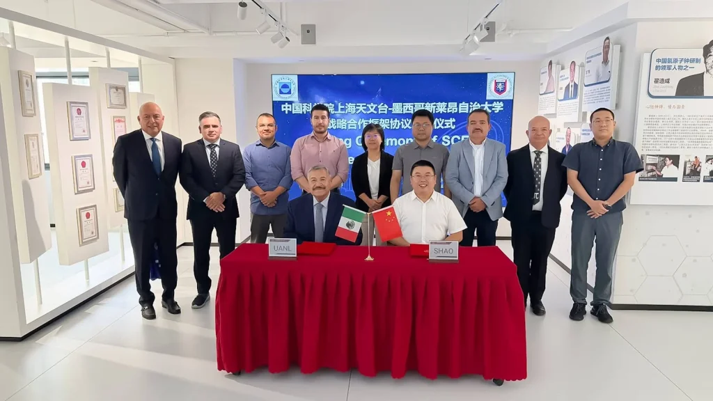 Fortalece UANL colaboración con observatorio astronómico de Shanghái 1 observatorio astronomico de shangai uanl 20