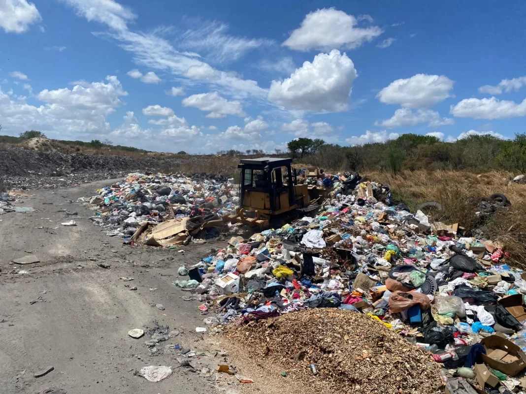 san-fernando-basurero Por segunda ocasión en el año, rehabilitan el basurero municipal en San Fernando